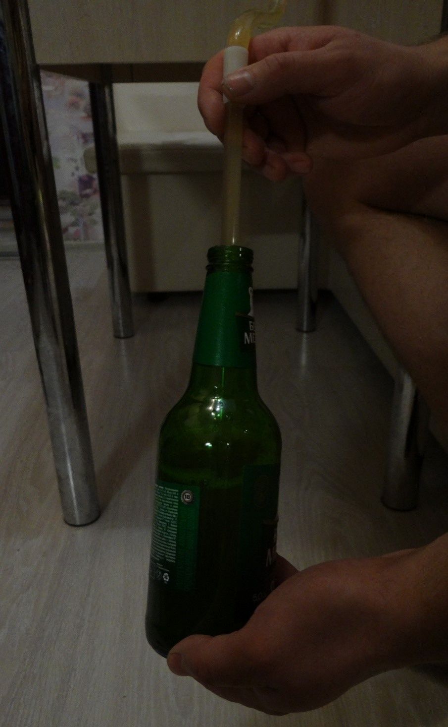 Трубка пластиковая для розлива пива по бутылкам (Китай)